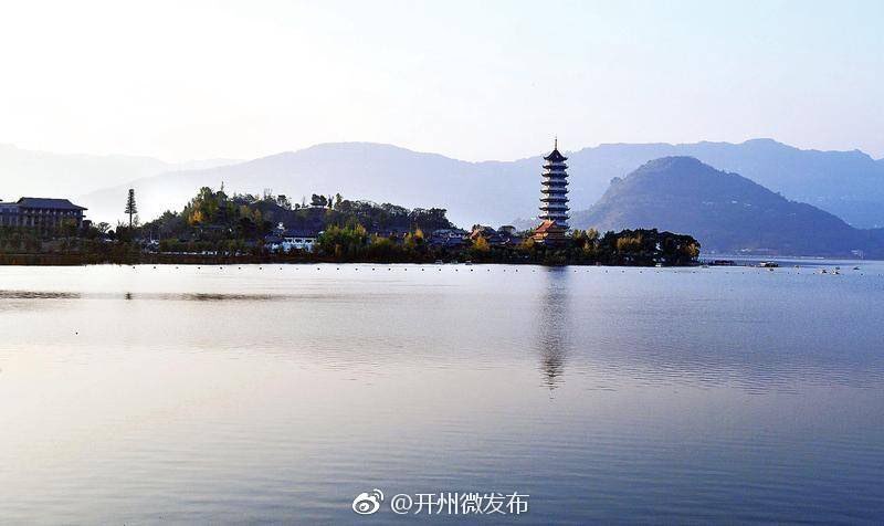 【bat365官方网站】开州区美丽的汉丰湖(图2)