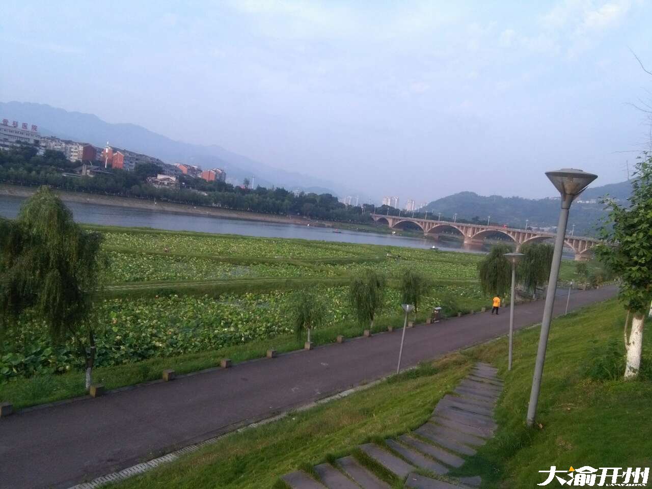 “im电竞官方网站入口”清晨的汉丰湖畔——一副田园水彩画(图6)