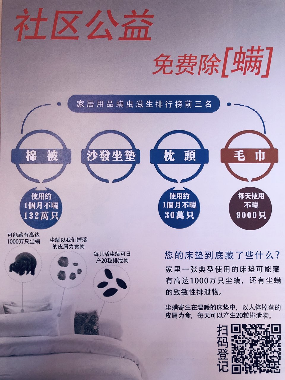 “Kaiyun官方网”家庭免费除螨服务(图1)
