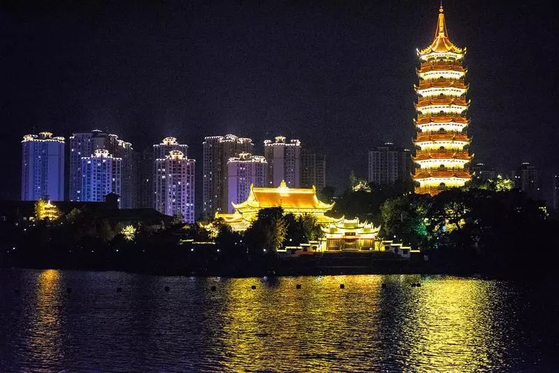 西部西湖 开心开州 开州城市夜景，美到窒息~~“雷火电竞官方网站”(图13)