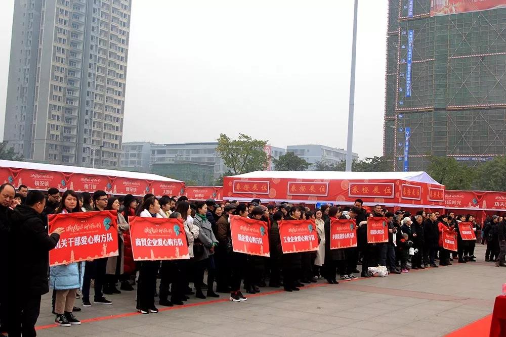 雷火电竞首页：开州区第二届“消费扶贫直通车·网上网下爱心购”活动开幕(图4)