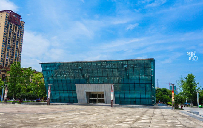 环球体育app在线登录|开州博物馆与规划馆：开州最美的现代建筑，造型独特(图7)