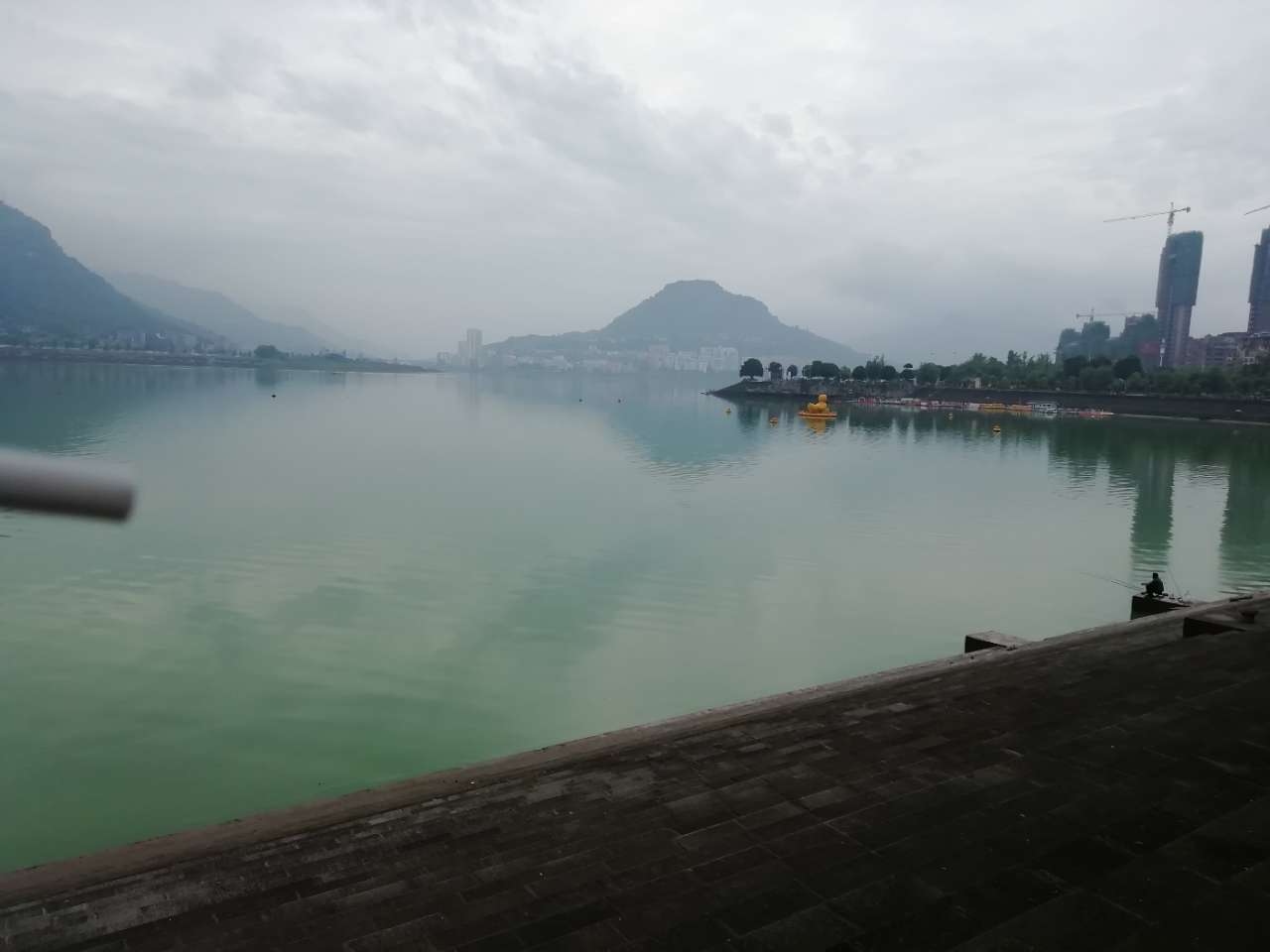 汉丰湖——是一副水墨山水画！|bat365官方网站(图7)