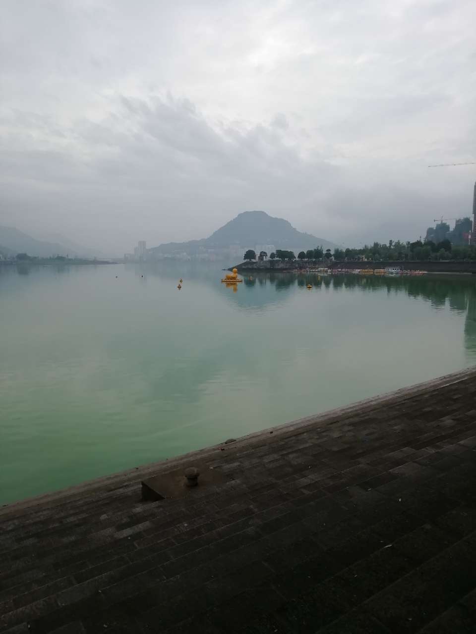 汉丰湖——是一副水墨山水画！|bat365官方网站(图8)