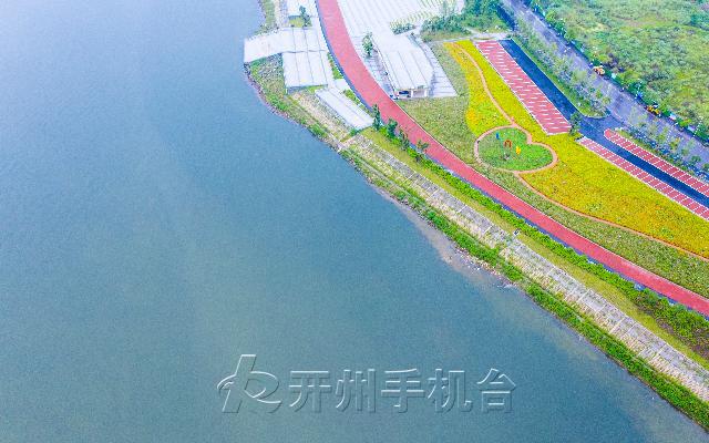 ‘kaiyun’600平米的“汉丰湖之心”绚烂花海，等你打卡！(图2)