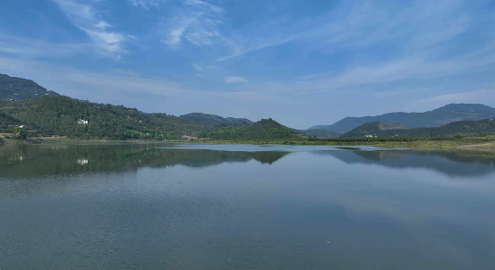 开州三峡水库上升，澎溪河湿地也太美了吧！：雷火电竞在线登录官网(图6)