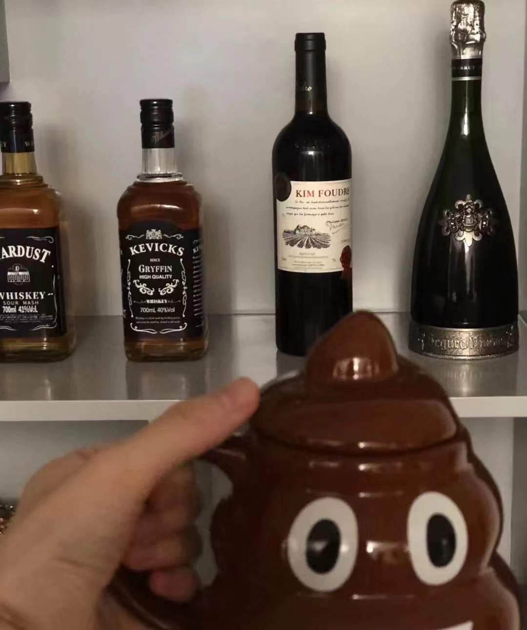 这个水杯送出去之后你们说会挨打嘛